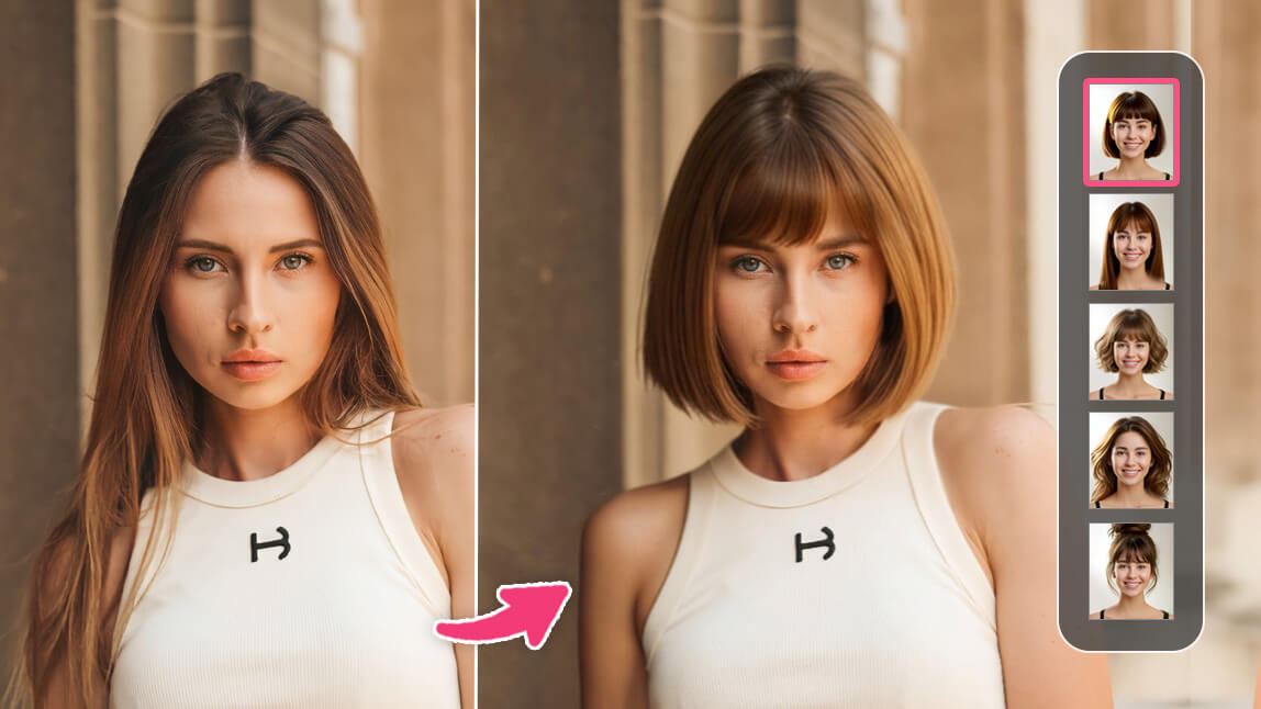 Ai Hairstyle Changer Free Haircut Simulator With 140 Styles Ai Hairstyle Changer Free Haircut Simulator With 140 Styles