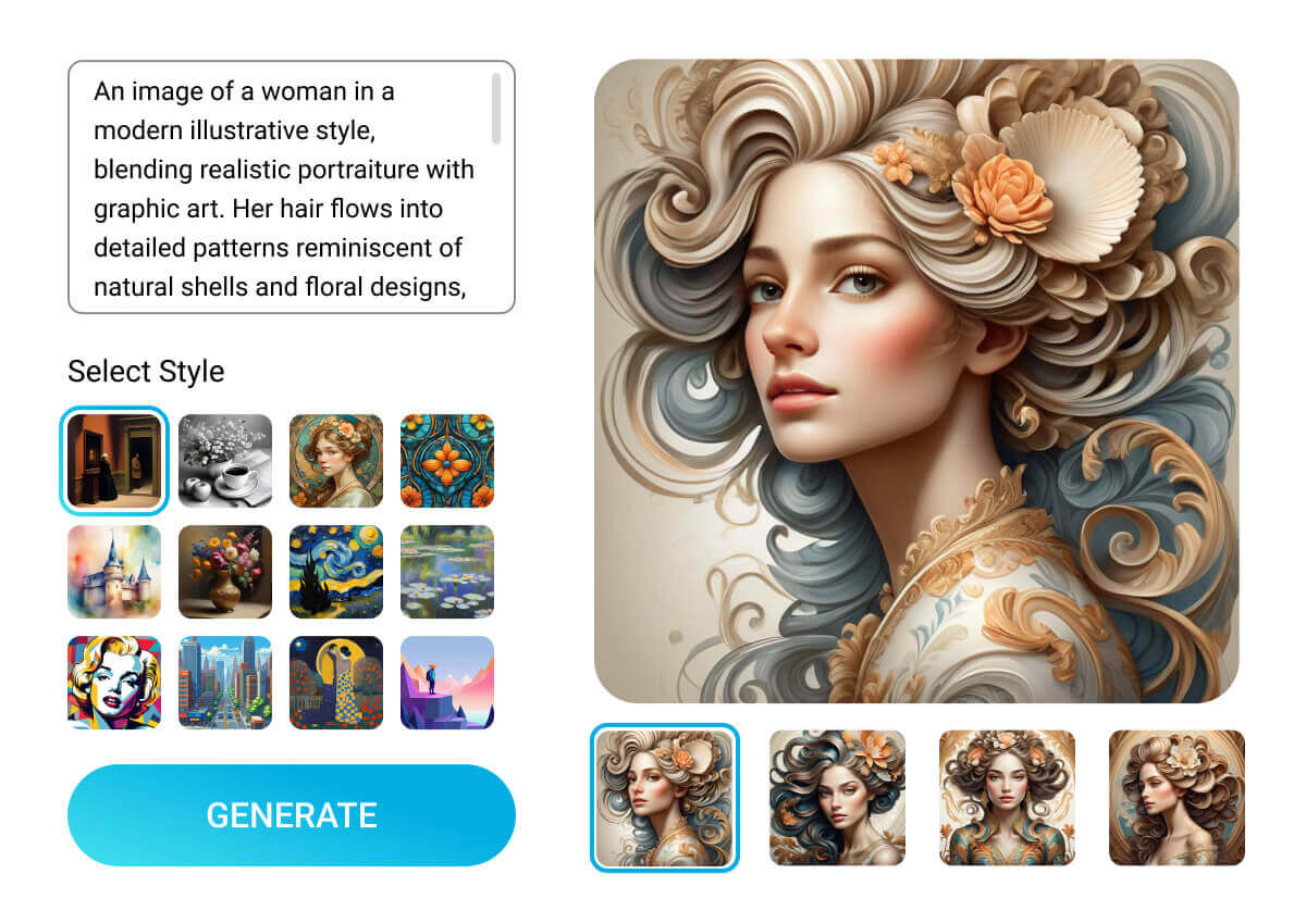 テキストから生成するAIアート