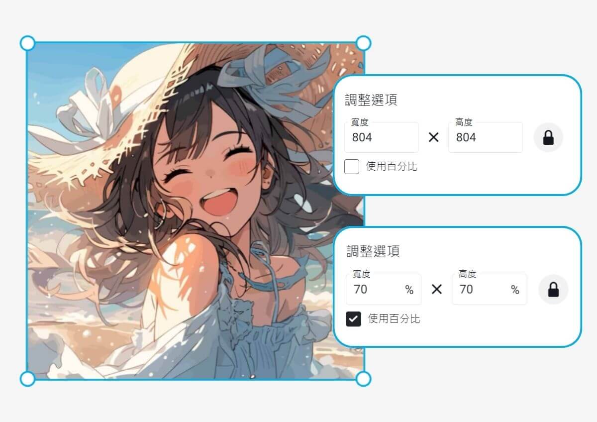 快速、高效率縮小圖片尺寸