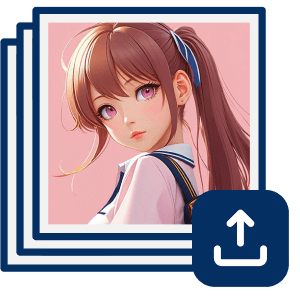 画像をアップロード