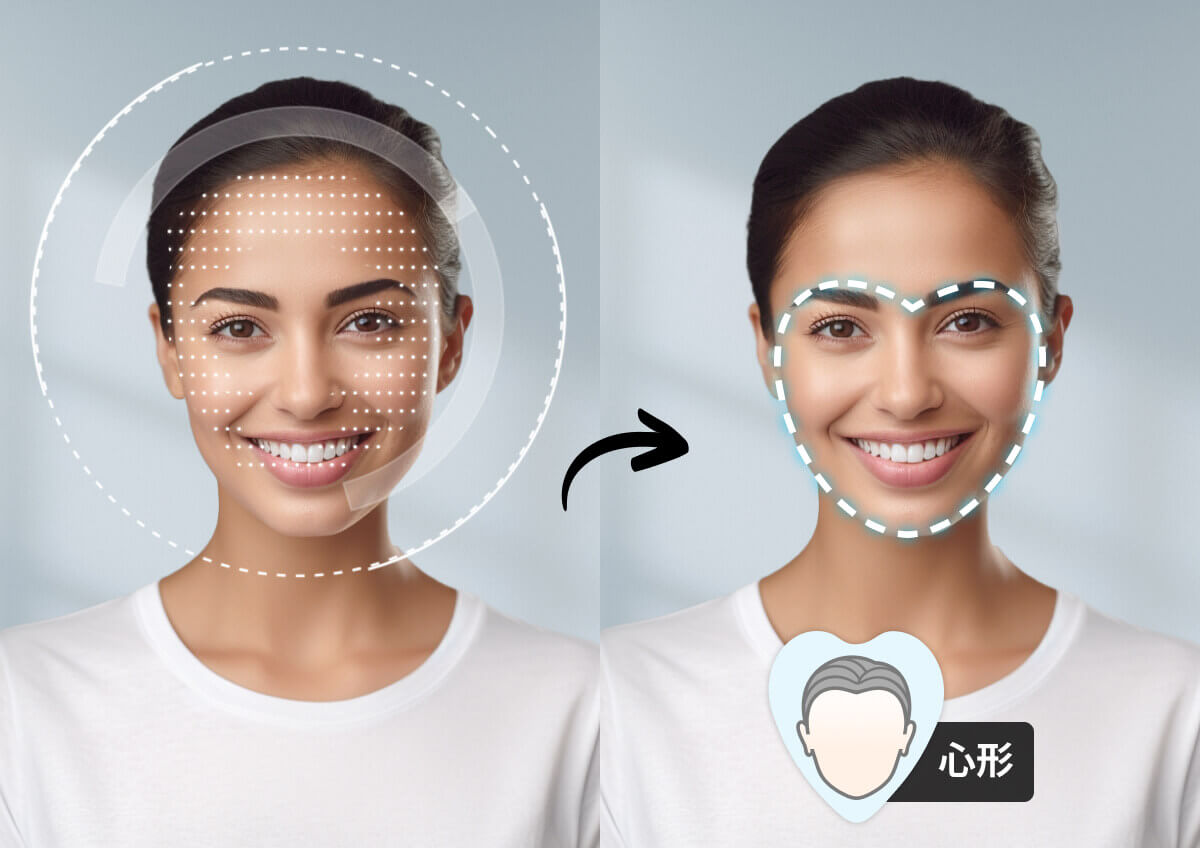 簡單易用的 AI 臉型判斷器