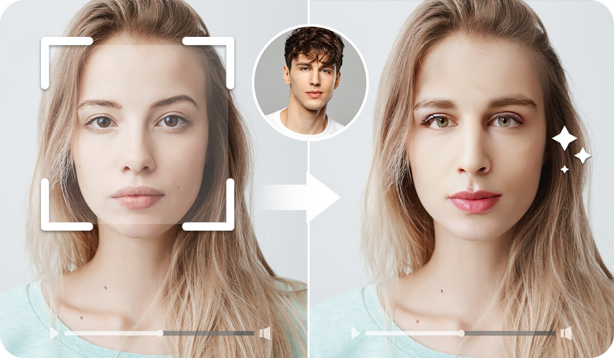 Video Face Swap: Ein Gesicht, unendliche Möglichkeiten, image size:1200x700