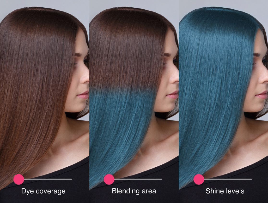 Tailored Light Brown Hair Color Try-On for Clients