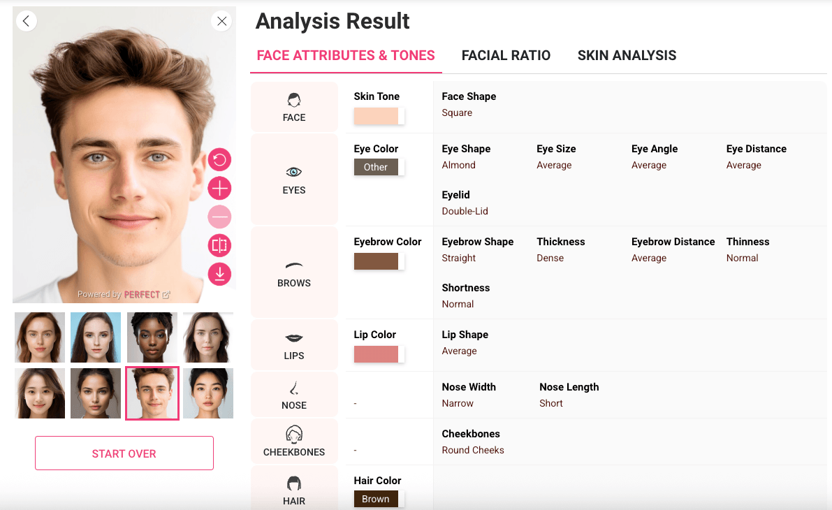 How Our AI Technology Scans Your Face