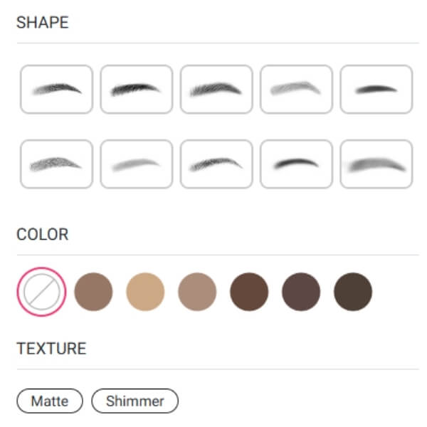 Virtually "Tint" Your Brows.