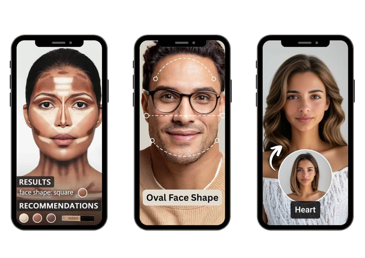 Personal Beauty Agent for Face Shape Tips