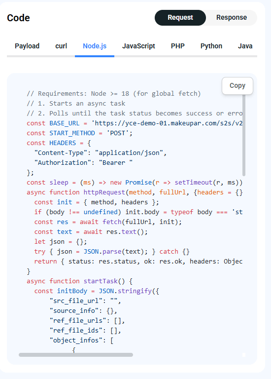 Fast Integration with a Simple, Developer-Ready API