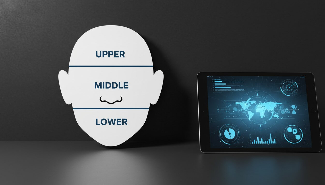 AI Facial Thirds Calculator Online