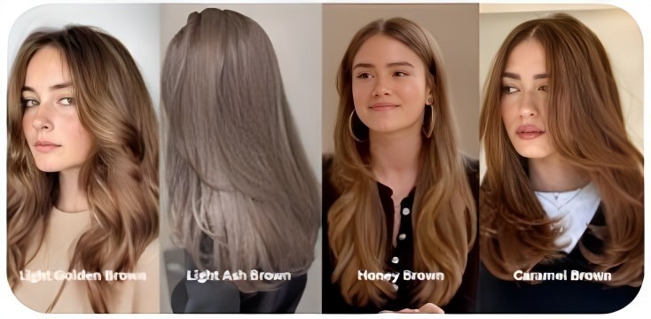 Capelli Castano Chiaro