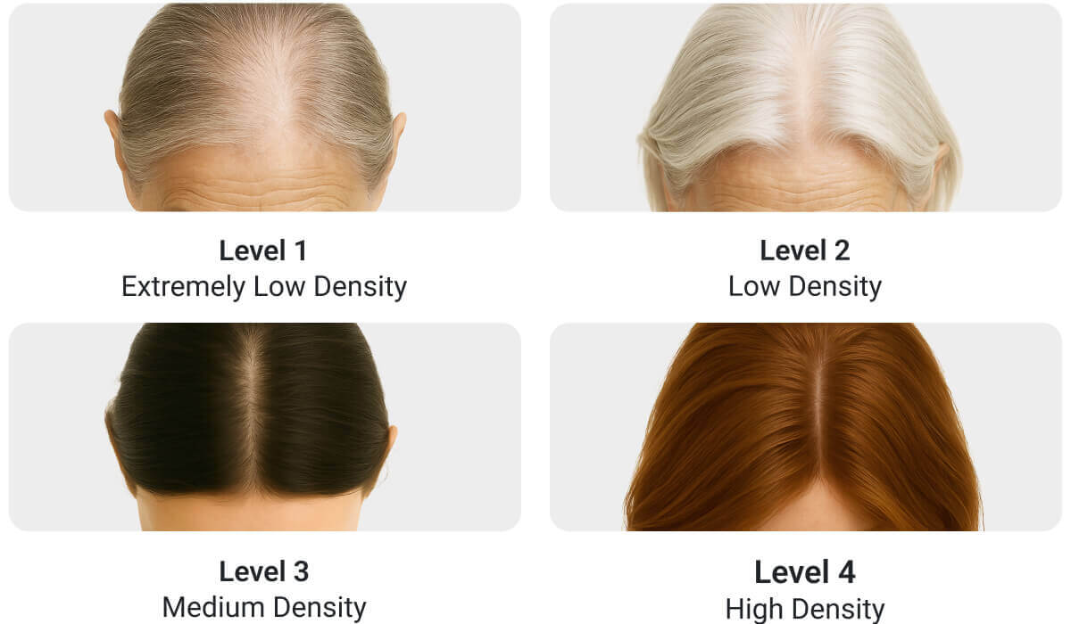 AI Hair Density Test: Identifies 4 Levels of Hair Density