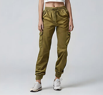 Pantaloni Cargo Con Tasche