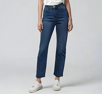 Jeans a Gamba Dritta