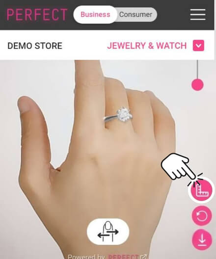Click ‘Ring Sizer’