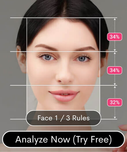Golden Ratio Calculator Detects Face Ratios
