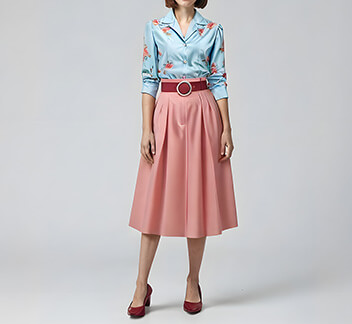 Blush & Blue