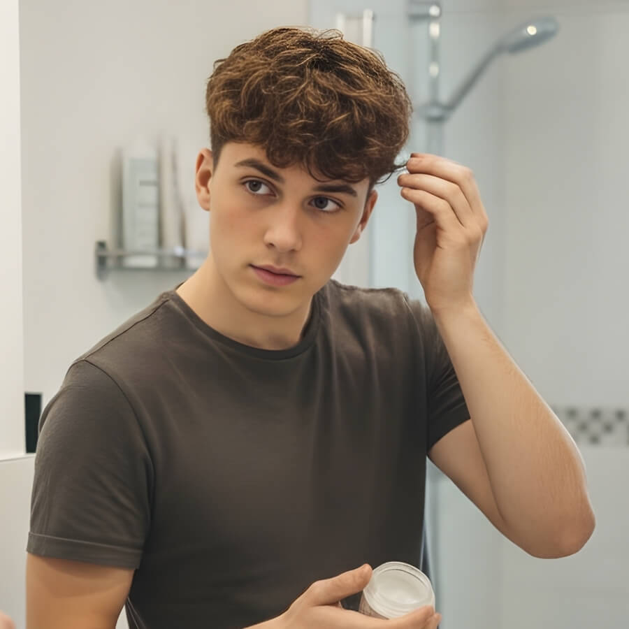 Use Hair Wax to Make Your Hair Stand Up in Layers.