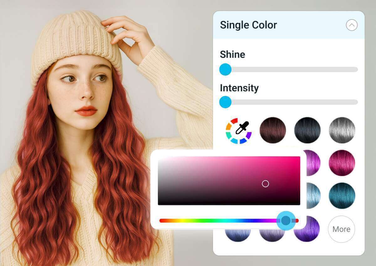 Simulatore Colore Capelli 