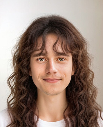 Ricci Scuri Sottili