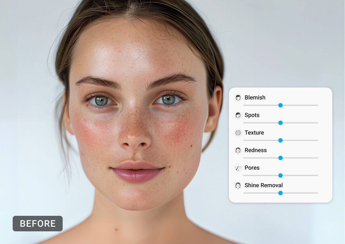 YouCam AI Face Retouch