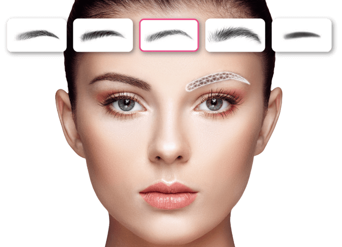 Detect Eyebrow Shape