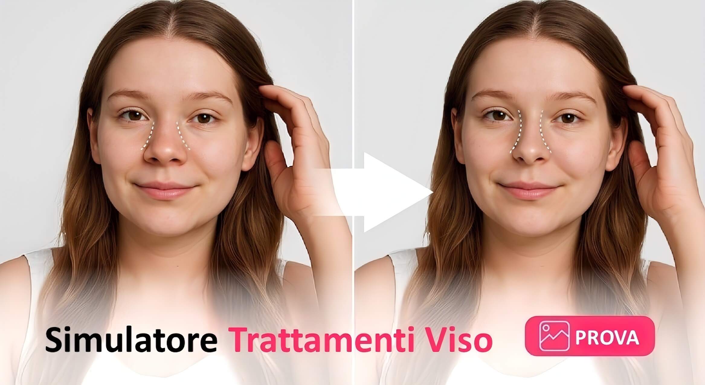 Face reshape simulator