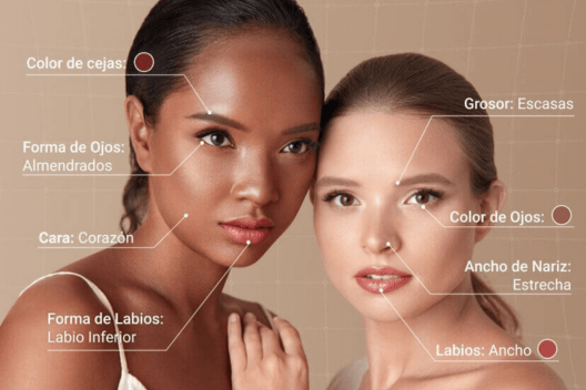 Analizador facial de IA: Atributos y Tonos Faciales