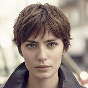 The Flat (Straight) Brow