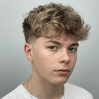 Fluffy Fringe Low Taper