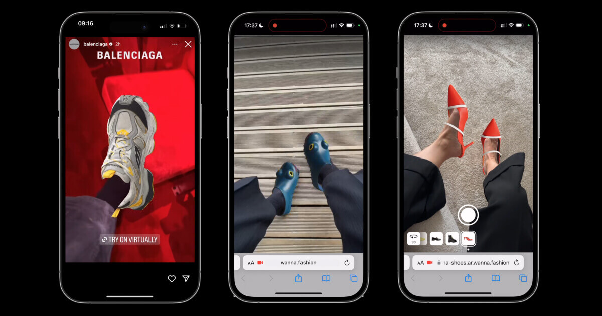 Virtual Try On for Shoes