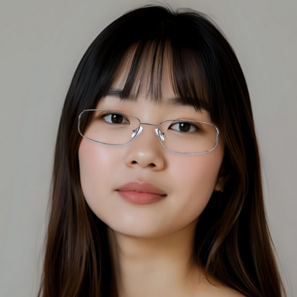 Rectangle Eyeglasses for Round Face