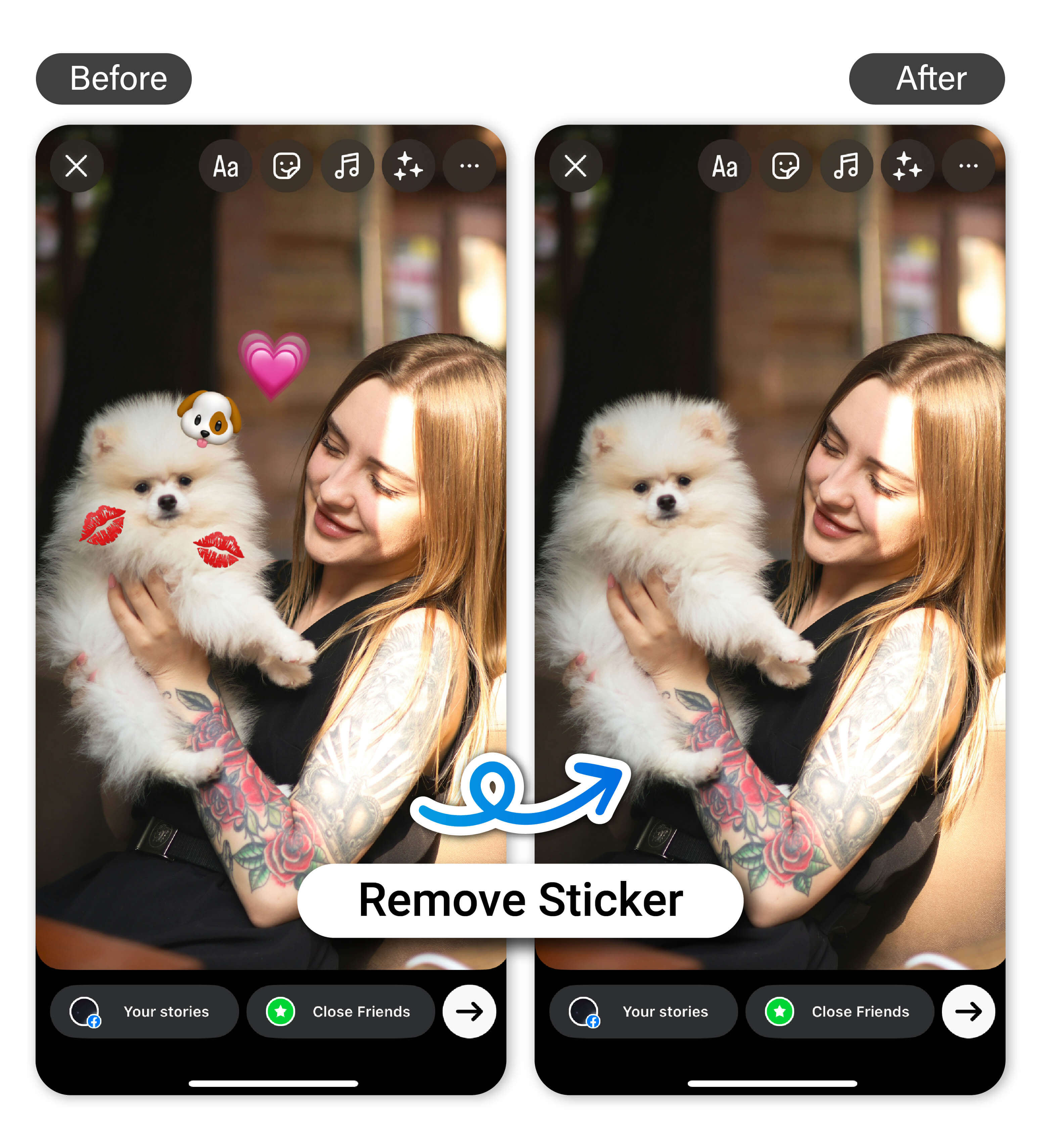 Sweet Selfie Sticker Camera Stickers Sweet Face Snap Selfie Photo