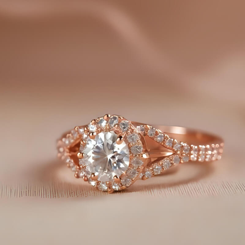 Rose Gold Engagement Rings