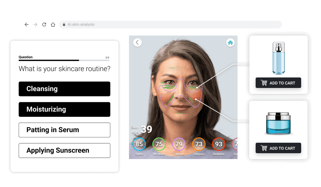 AI Skin Analysis SaaS: Customizable Solution without Coding