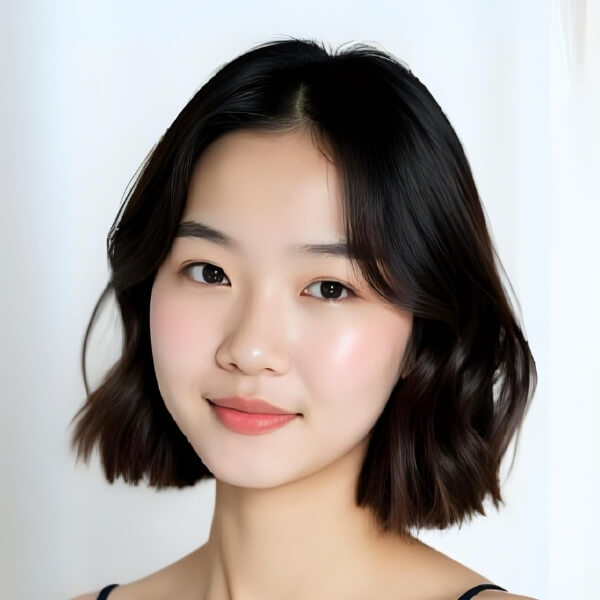 Wavy Bob for Round Face
