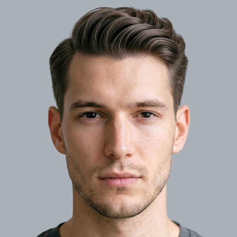 Classic Side Part