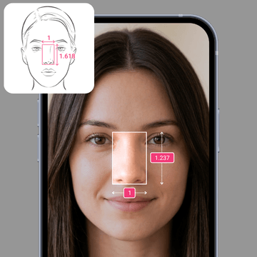 Nose Tip Width Distance