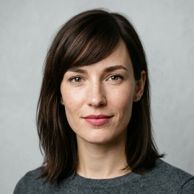 Rectangle Face with Bangs