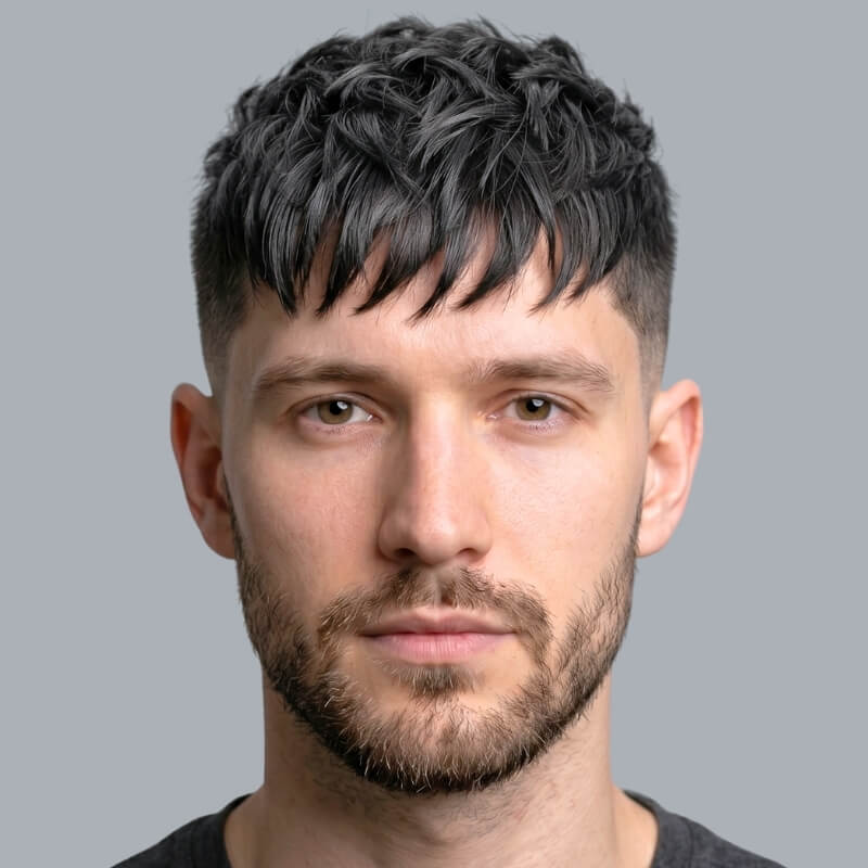 Textured Cut with Fringe