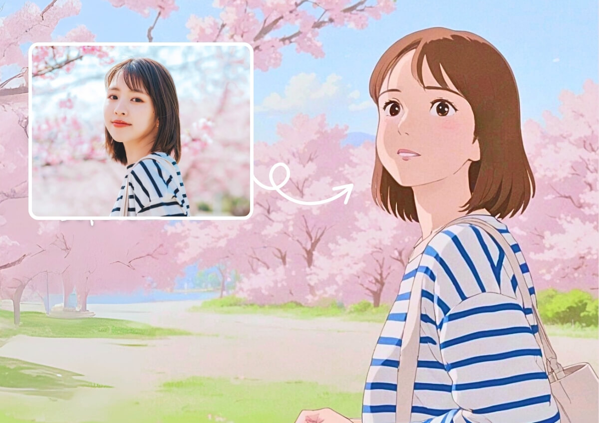写真からアニメ画像に