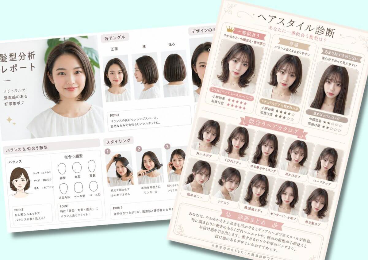 無料】AI髪型シミュレーションサイト｜カメラで似合う髪型を診断