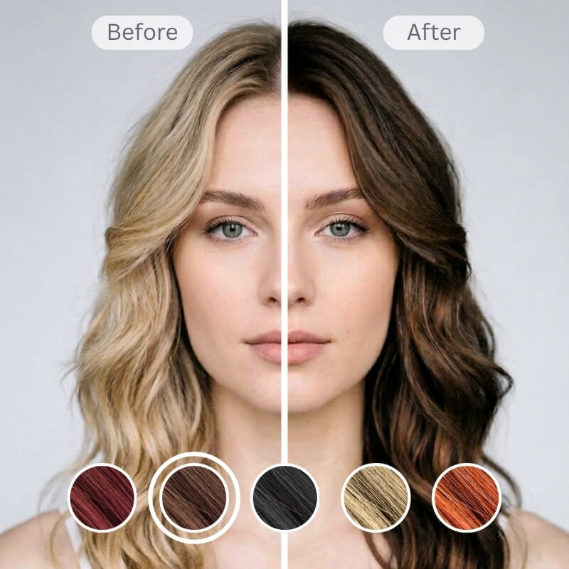 Try-On Different Hair Color