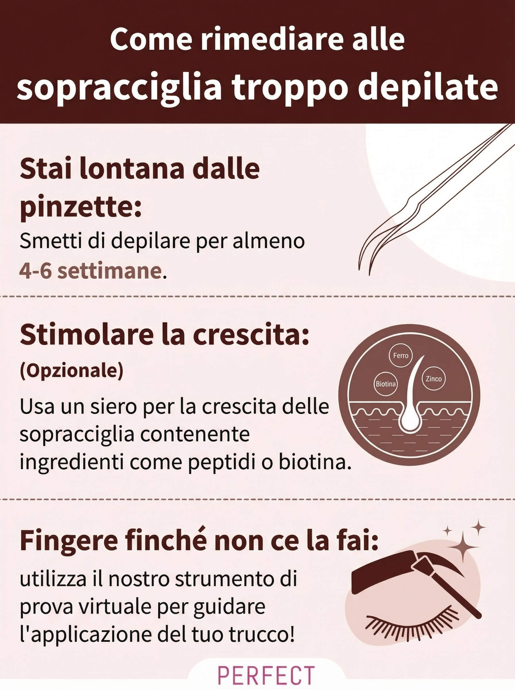 Tips for fixing your overplucked eyebrows