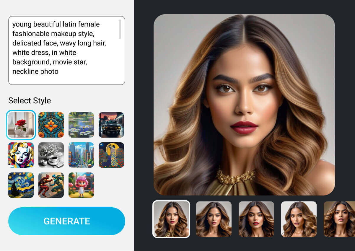 Free Online AI Face Generator