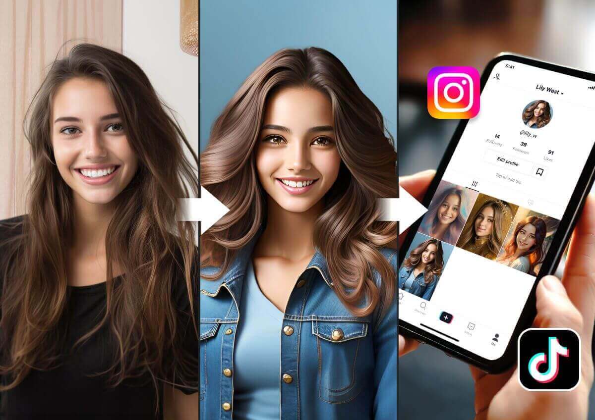 Crea Avatar per Foto Profilo